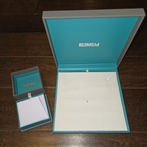 Effy Teal and Gray Jewelry Box Set